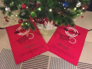 personalised santa sacks